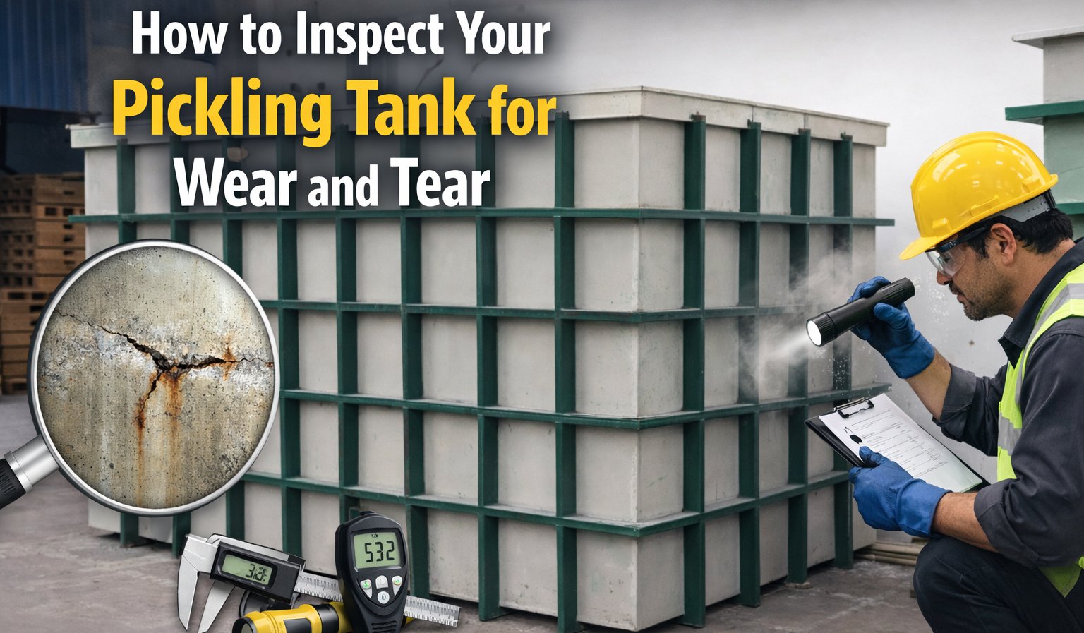 How to Inspect Your Pickling Tank for Wear and Tear
