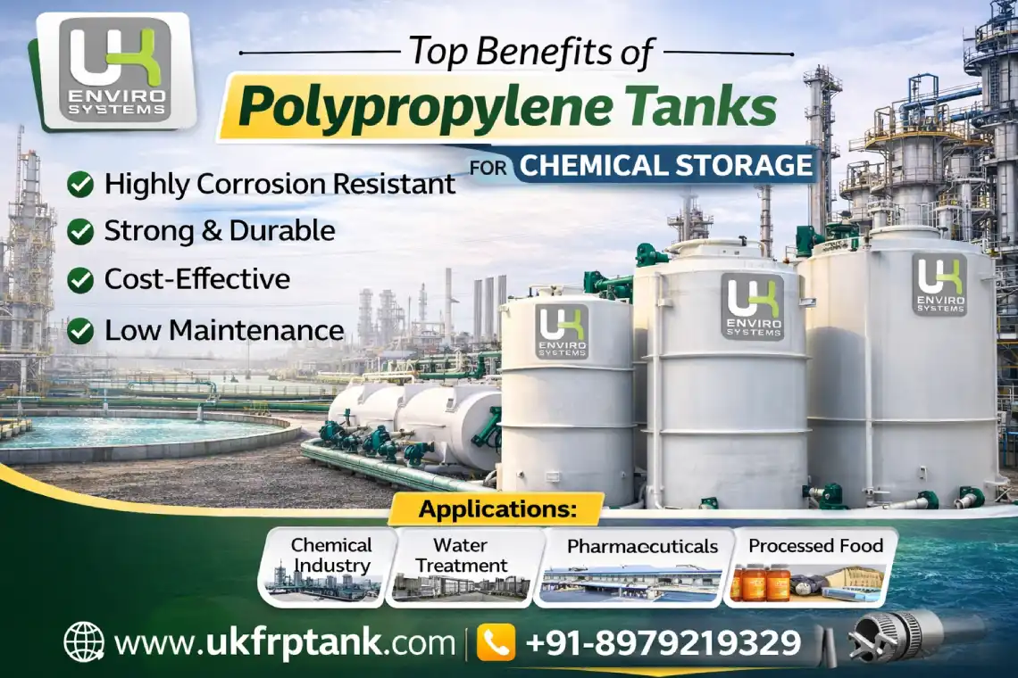 Top Benefits of Polypropylene Tanks for Chemical Storage