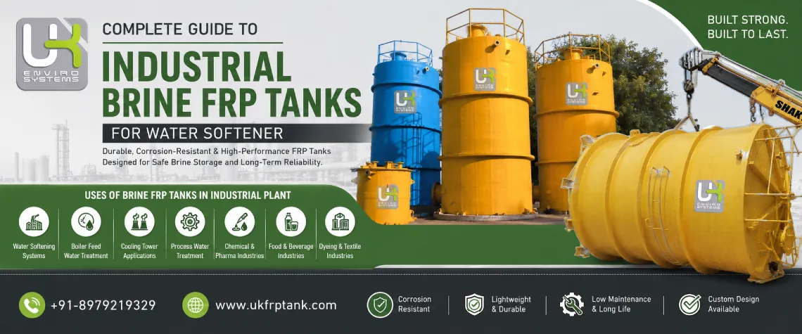 Brine FRP Tanks for Water Softener